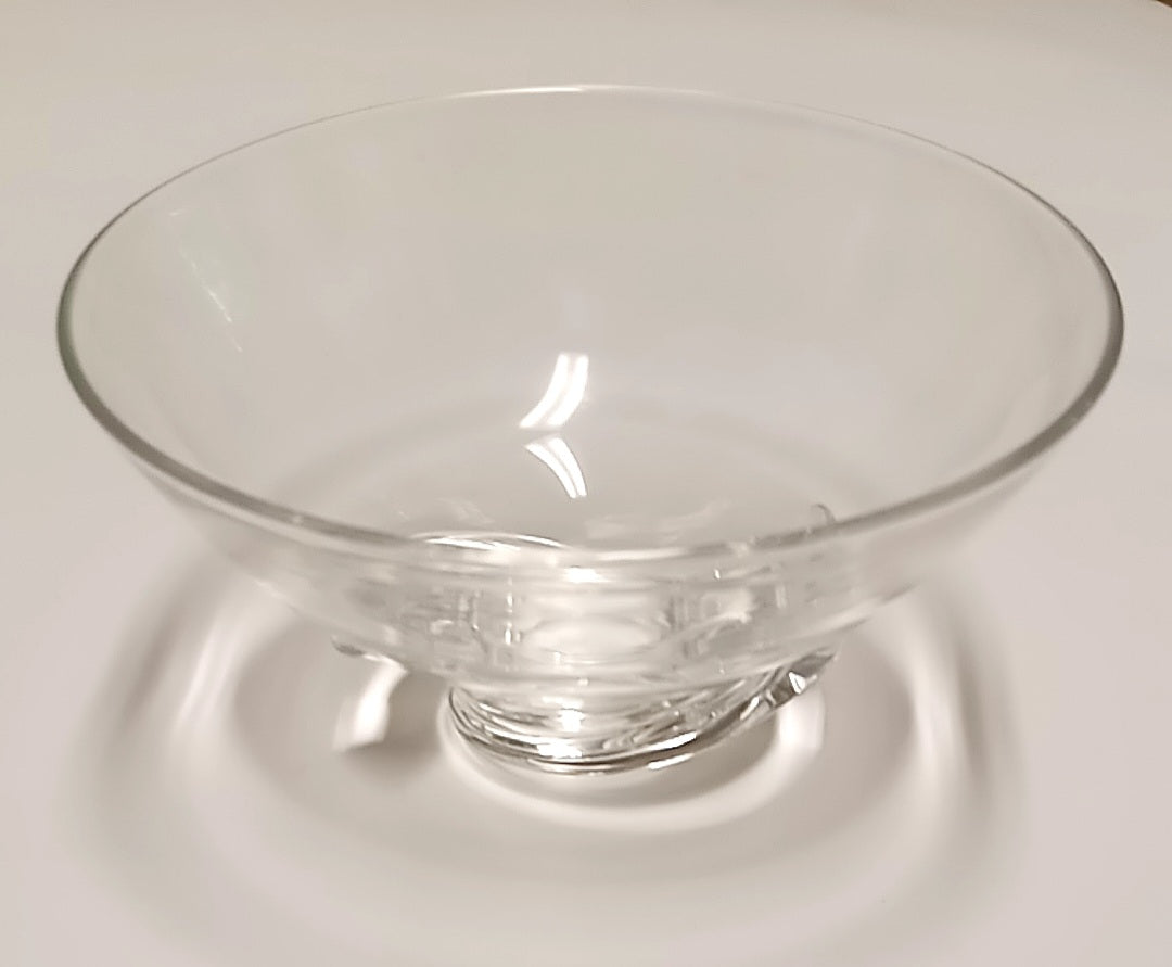 Vintage Steuben Spiral Crystal Bowl
