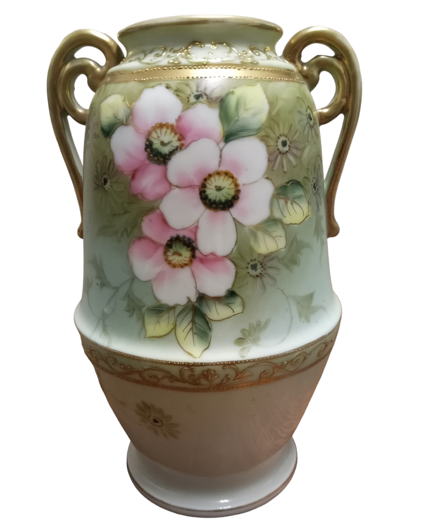 Antique Morimura Bros. Nippon Vase Urn c.1910